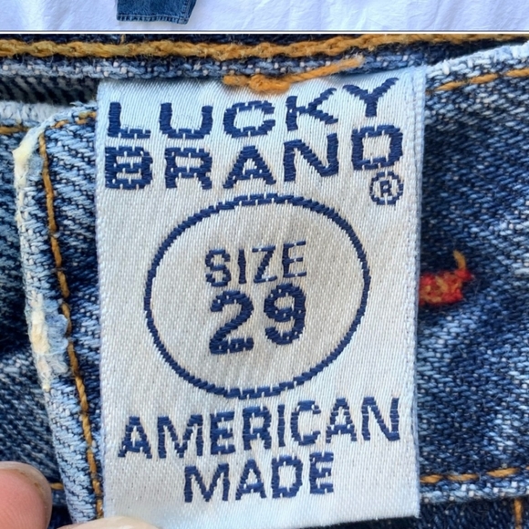 Lucky Brand Straight Leg Dark Wash Jeans USA| 29 - Picture 4 of 10